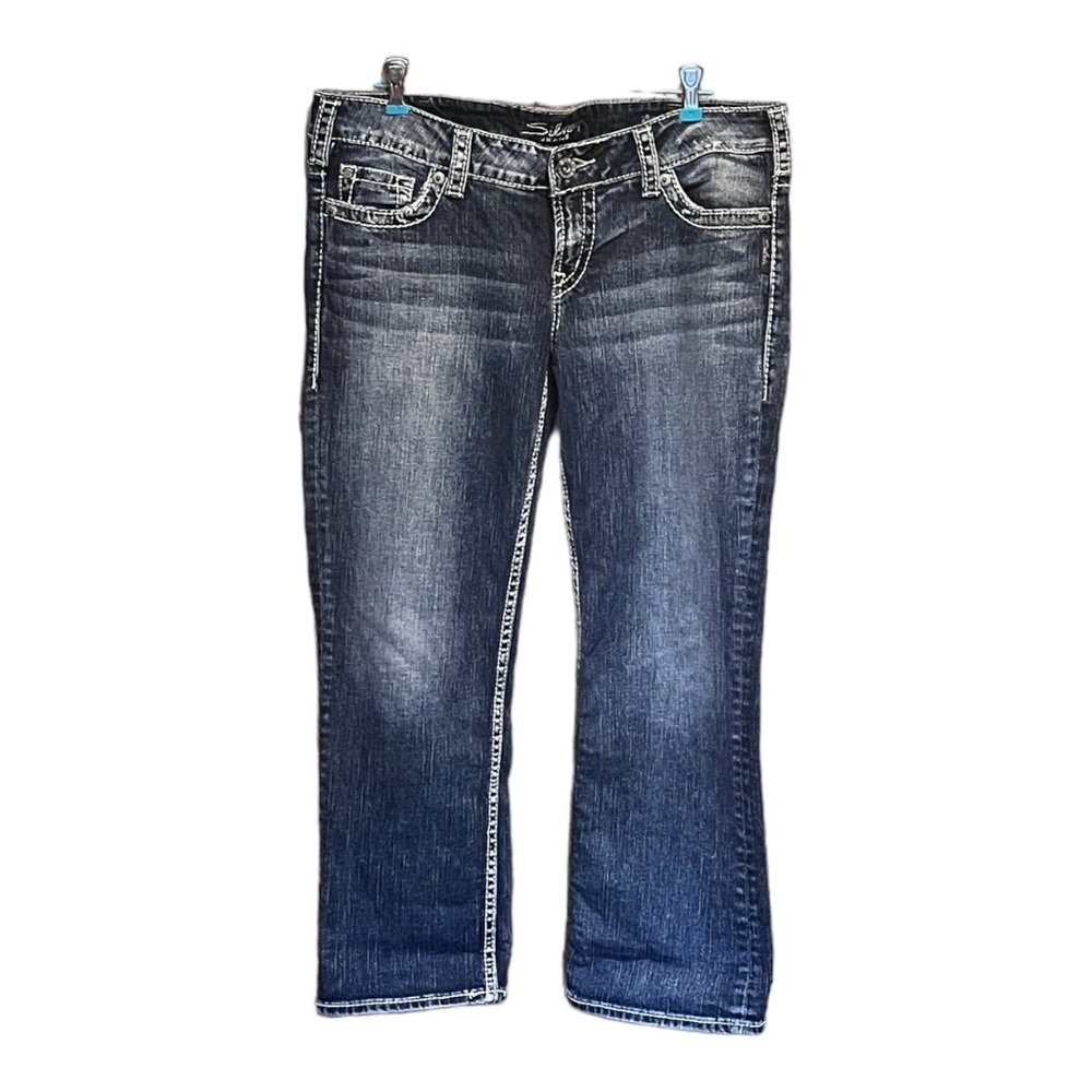 Silver Jeans Santorini Capri Jean Size W31